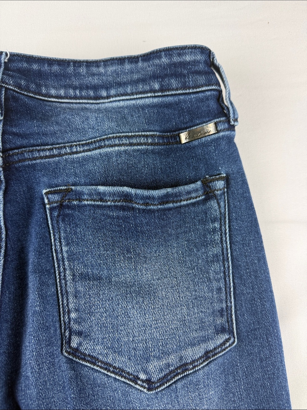 KanCan Skinny Ankle Jeans Distressed Raw Hem Women's Size 28 - Picture 3 of 9